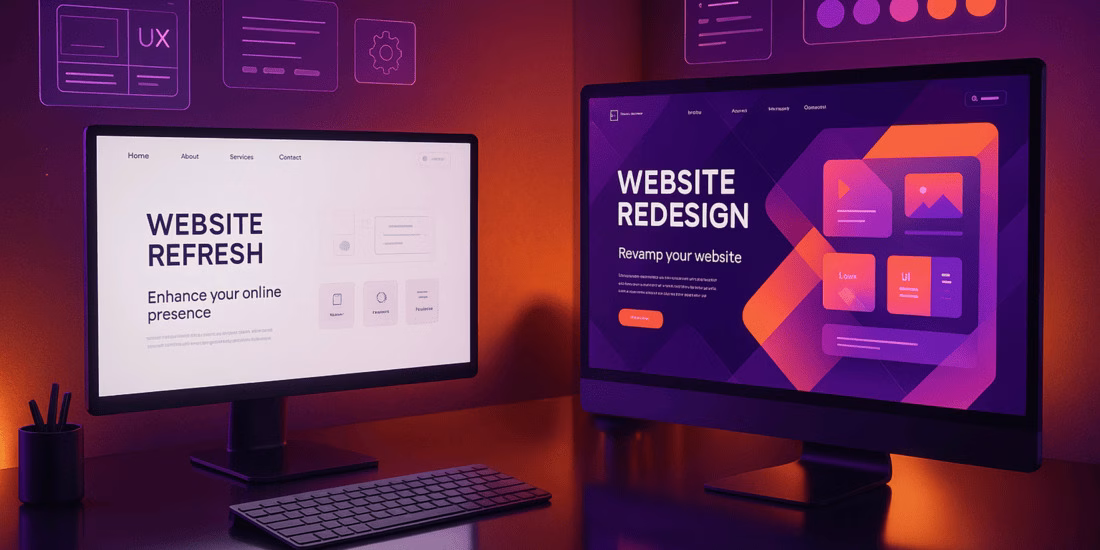 Website Refresh vs. Website Redesign: What’s the Difference?