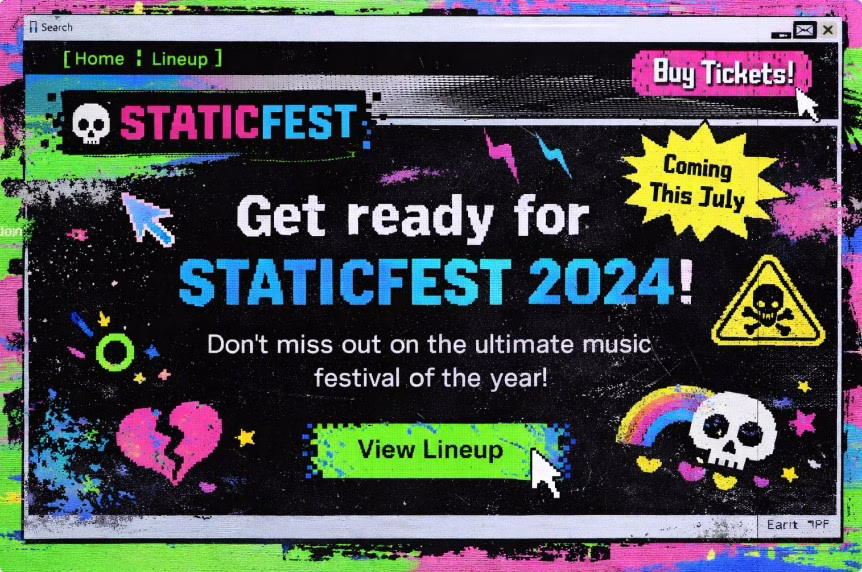 Dial-up Delight: Nostalgic Web Revival